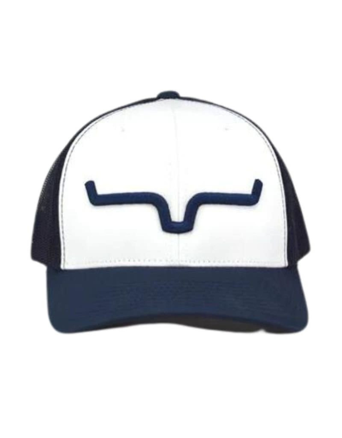 UHA0000092-BL101 Kimes Weekly Trucker Cap White/ Navy