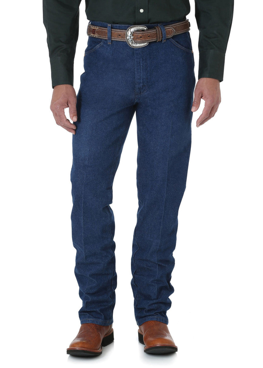 0936PWD36 Wrangler Mens Cowboy Cut Slim Fit Jean 36’ leg
