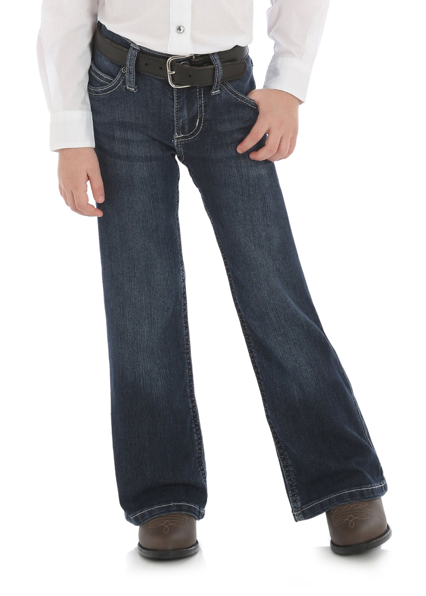 09MWGERREG Wrangler Girls Retro Bootcut Jean