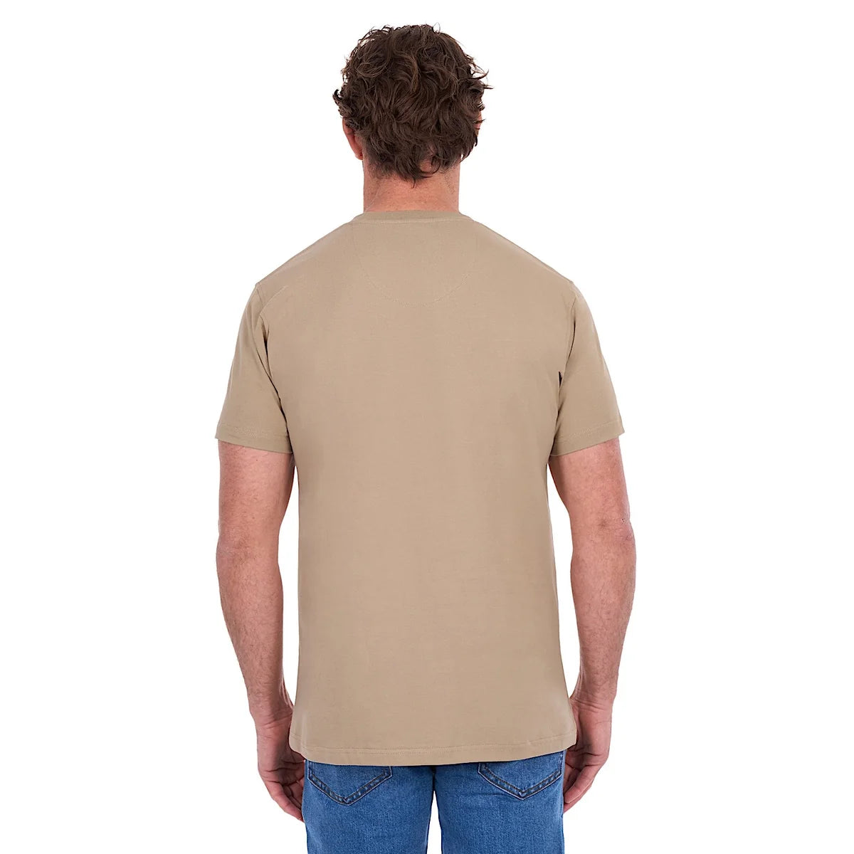 TCP1514051 Thomas Cook Men's Classic Fit tee Military Sand