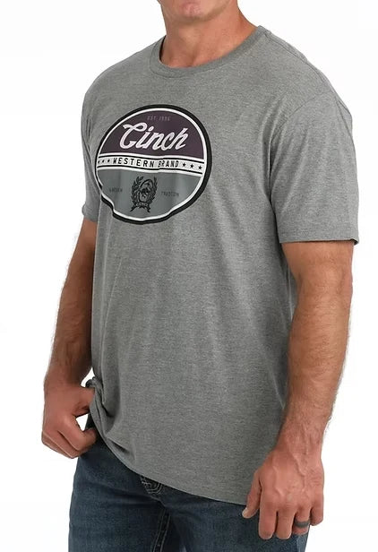 MTT1690749 Cinch Men's Grey Tee