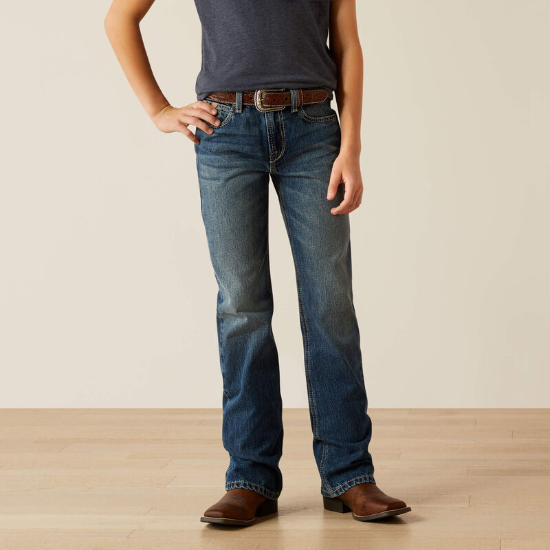 10053551 Ariat Boys B4 Relaxed Kelvin Boot Cut Jean