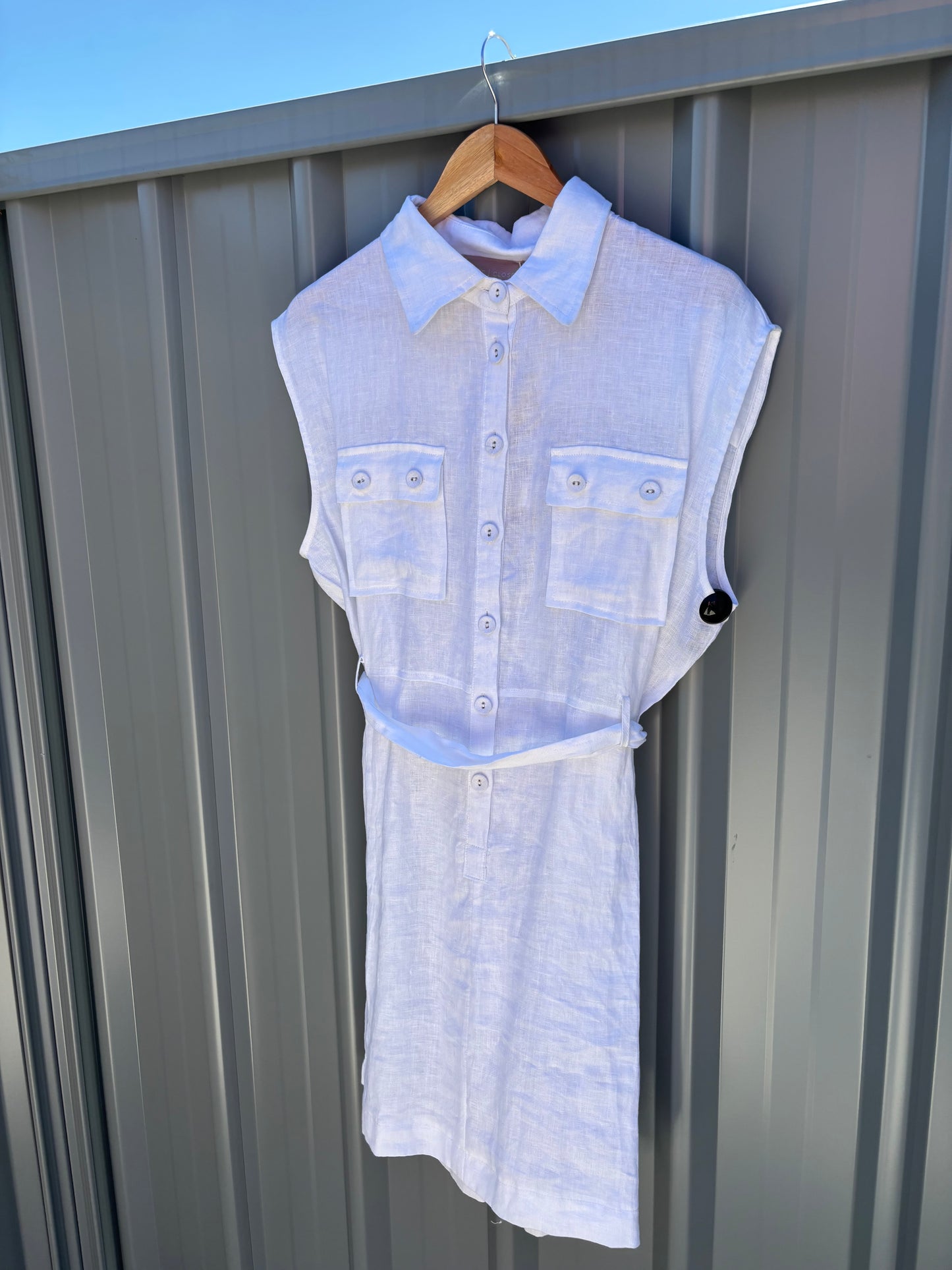 TFL8715 The White Charles Dress