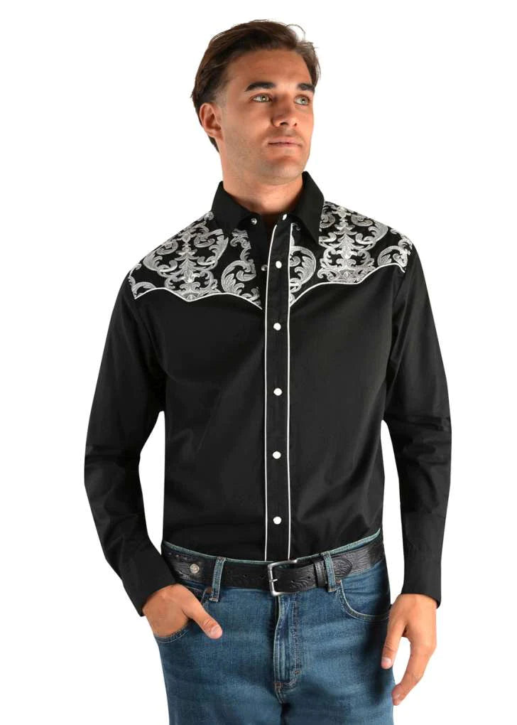 X2S1113800 Wrangler Men’s Keith LS Shirt