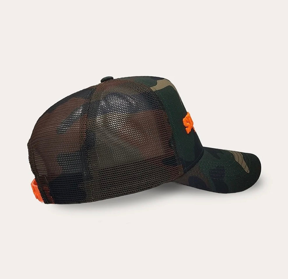 YSCAP24 STETSON TRUCKER CAP CAMO