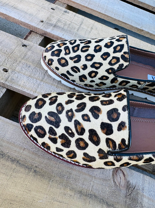 S-4124 Airy Hair on Casual sneaker Leopard