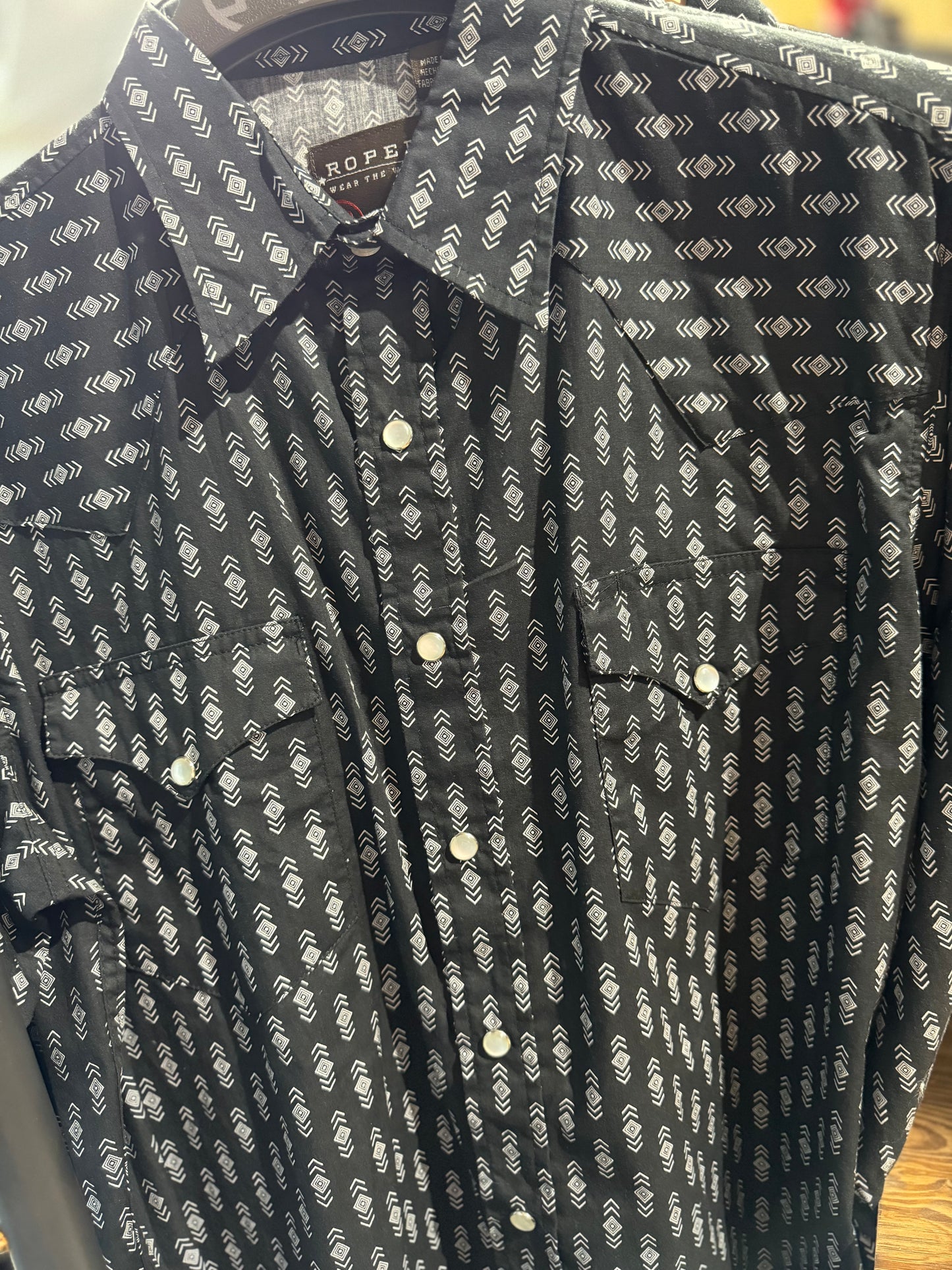 03-001-0064-0773 Roper Men's Amarillo Collection LS Shirt
