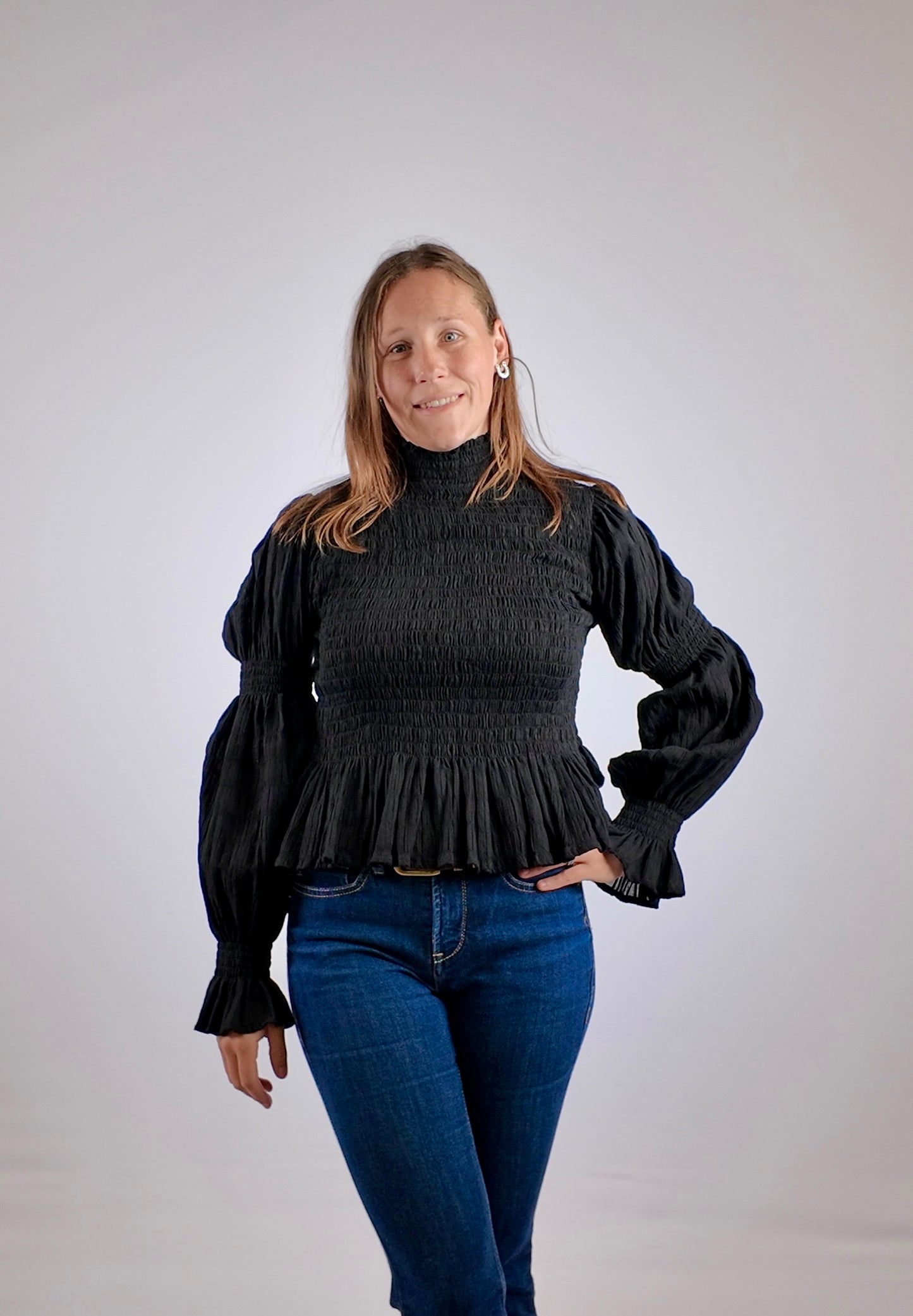 LJC129 LJC Violet Shirt - Black