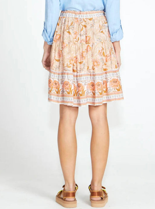 18101SWSS Sass Women's Poppy Tiered Skirt