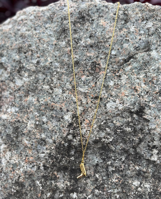 12536 Cowboy Boot Necklace