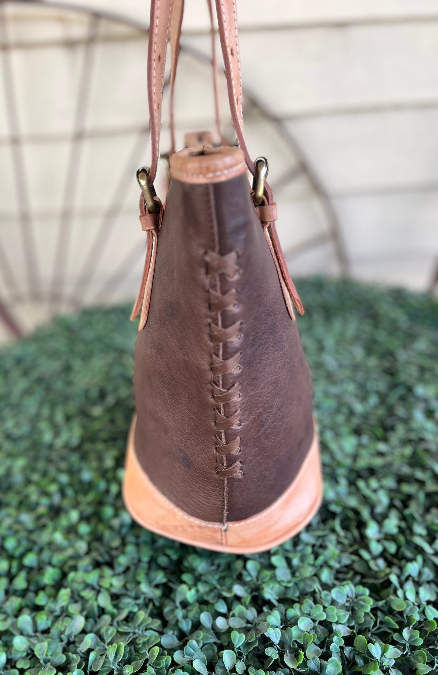 ADBGM313 USA Two Toned Hazel Handbag