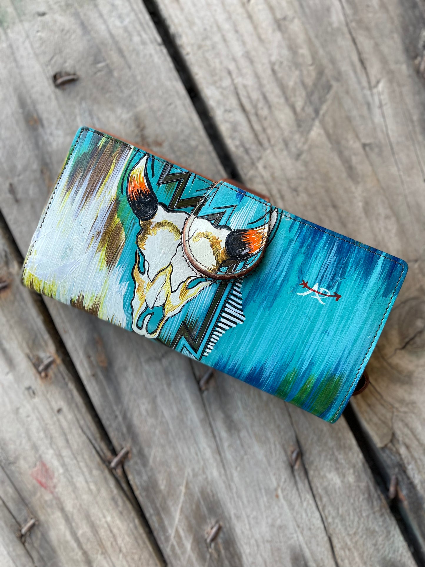 ADBGM113P8 USA painted Purse