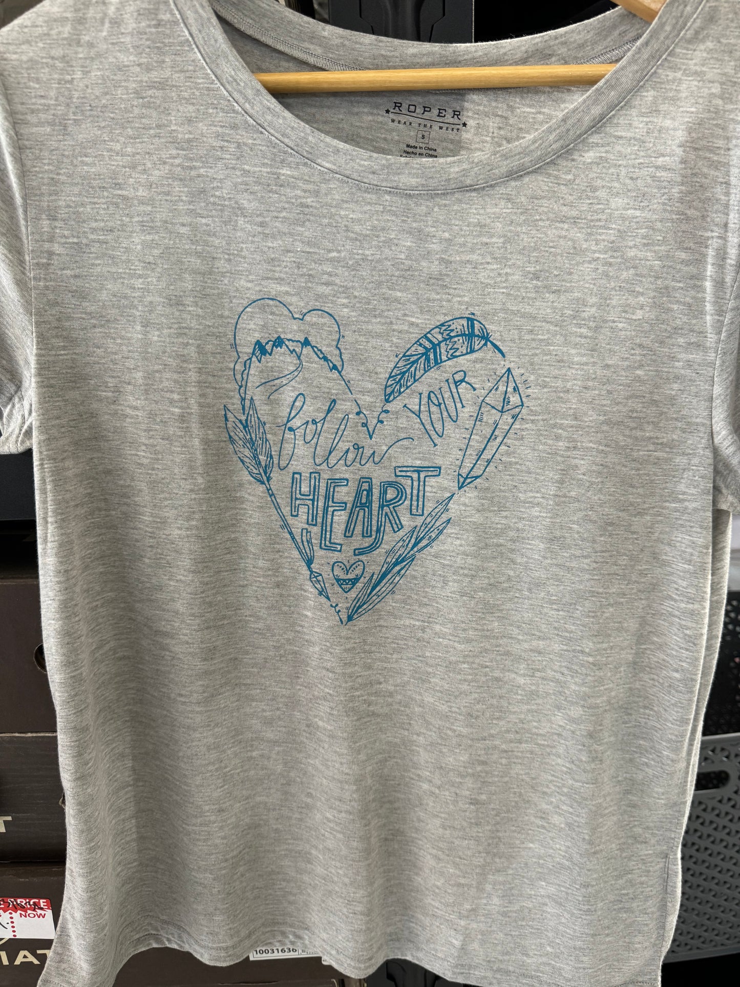 3-39-513-2047GY Roper Women’s Bless Tee