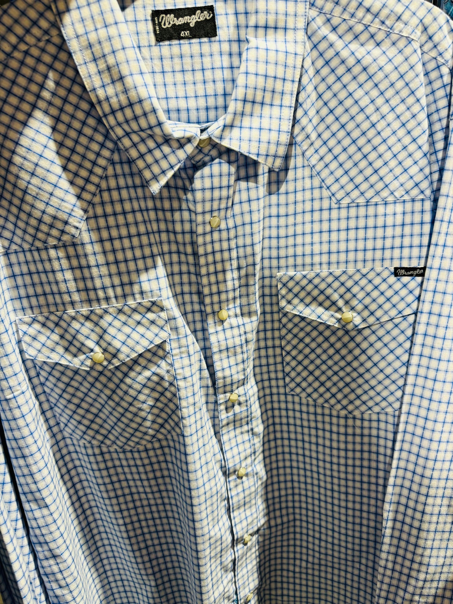 X1S1111669 Wrangler Evans Check LS