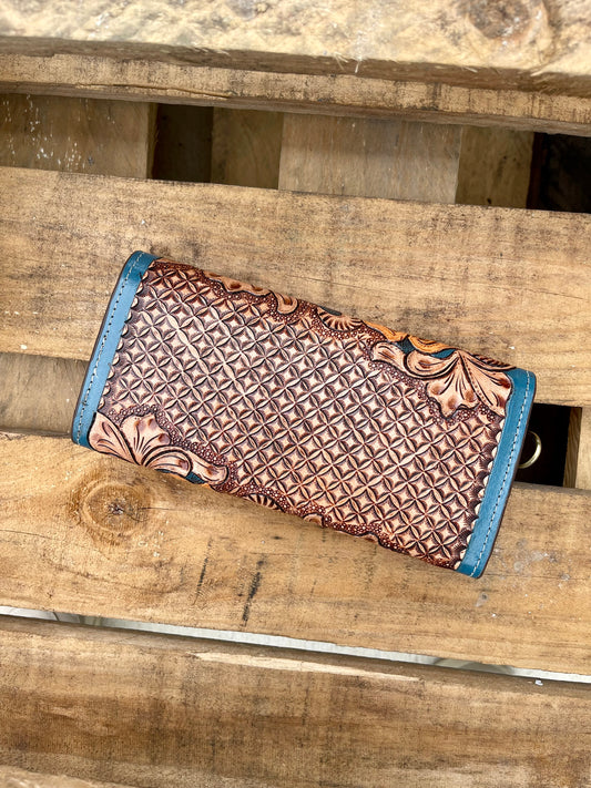 AE4247 Jamakia Leather Hide Purse