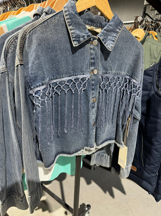 G0155JST USA Women's Howdy Denim Jacket