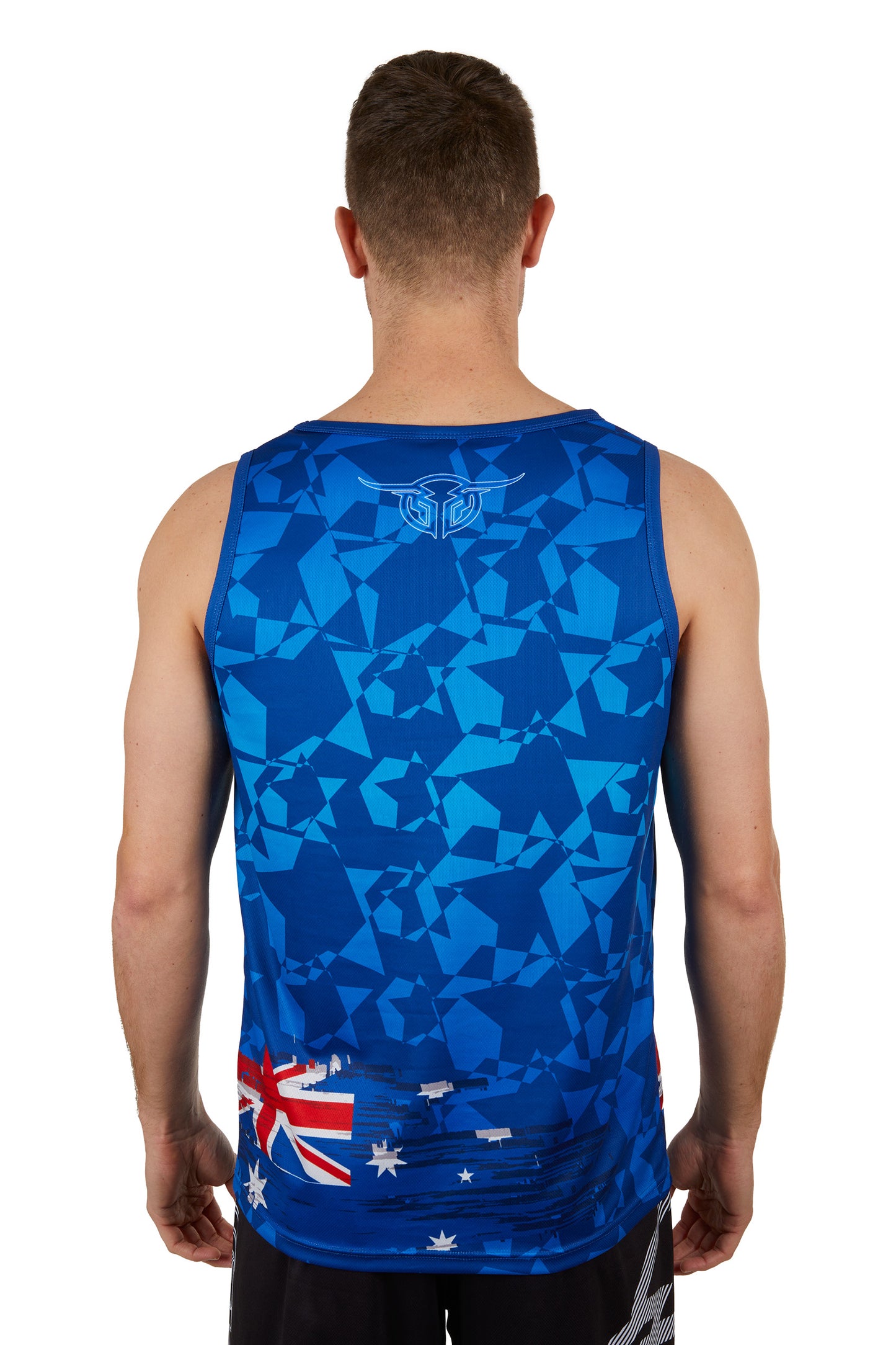 B3S1501307 Bullzye Men's Daz Singlet
