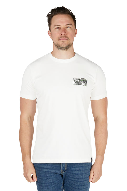 B5S1503485 Bullzye Men's Reels SS Tee