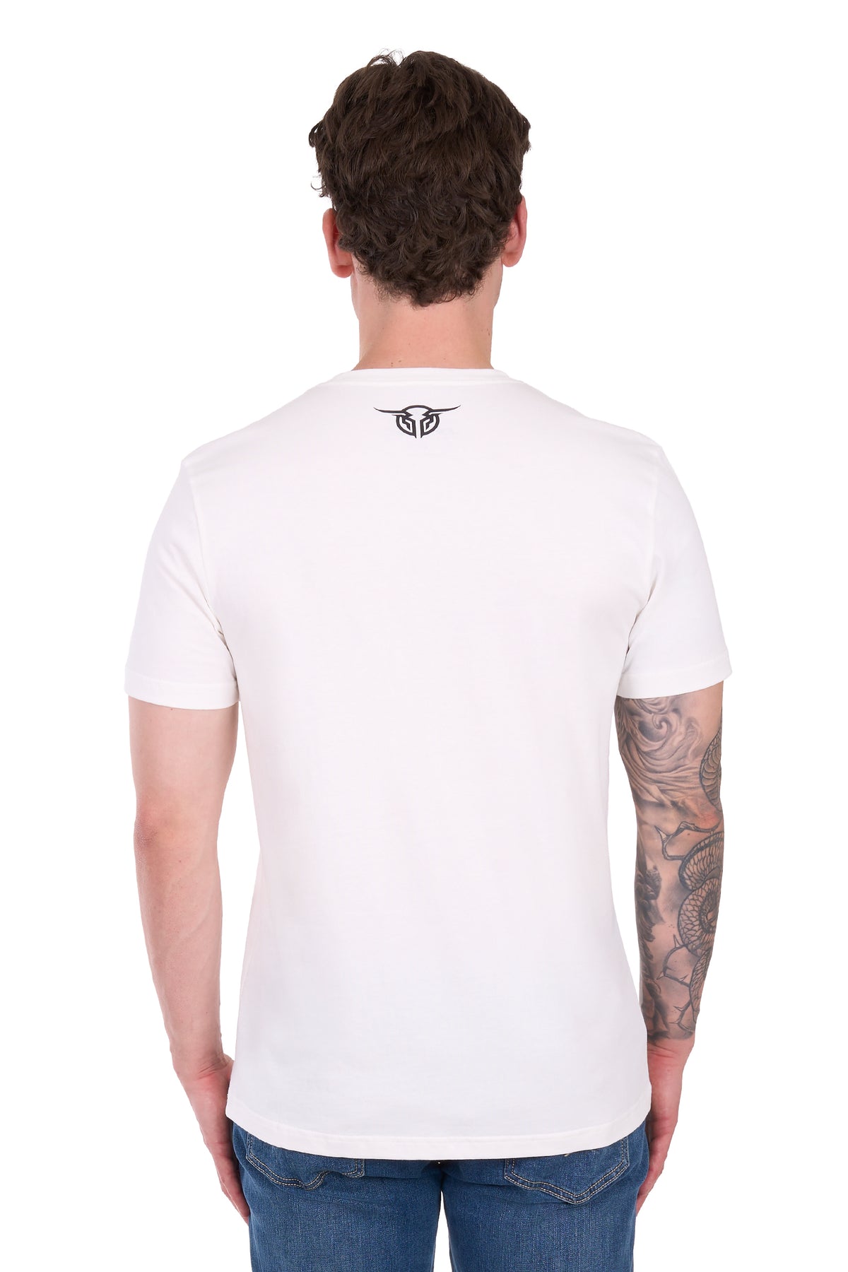 B6S1503651 Bullzye Men’s Banks Short Sleeve Tee Off White
