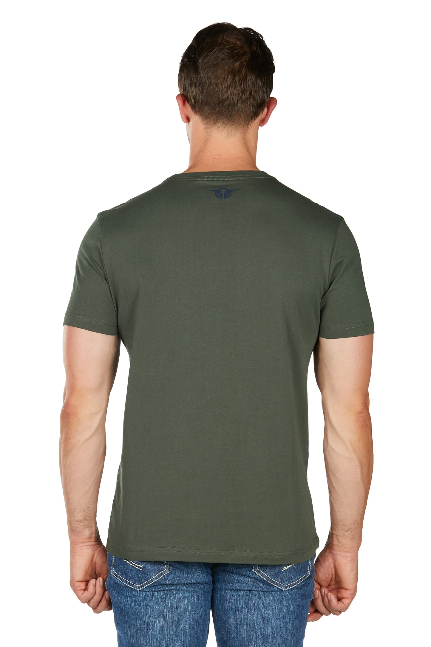 B6W1503506 Bullzye Men's Live Fast Tee Green