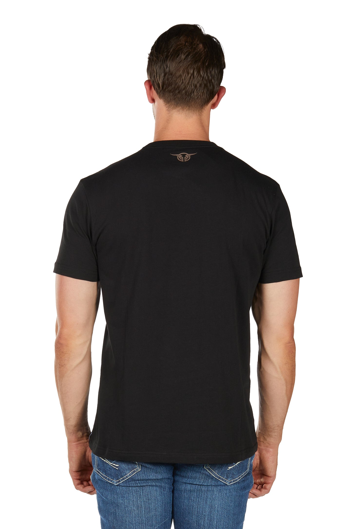B6W1503509 Bullzye Men's Trademark Tee Black