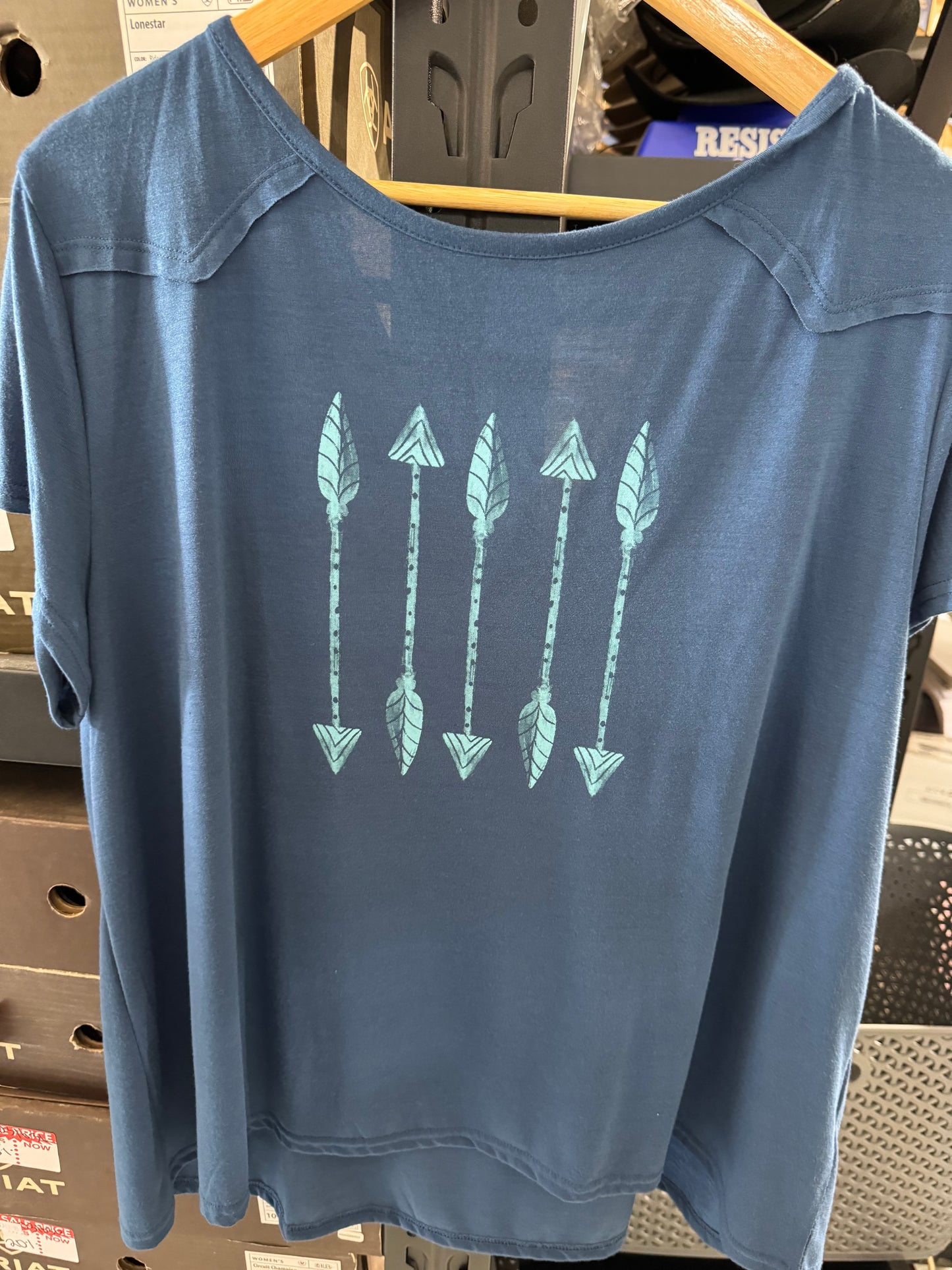 3-39-513-2044 Roper Women's Five star Collection Tee
