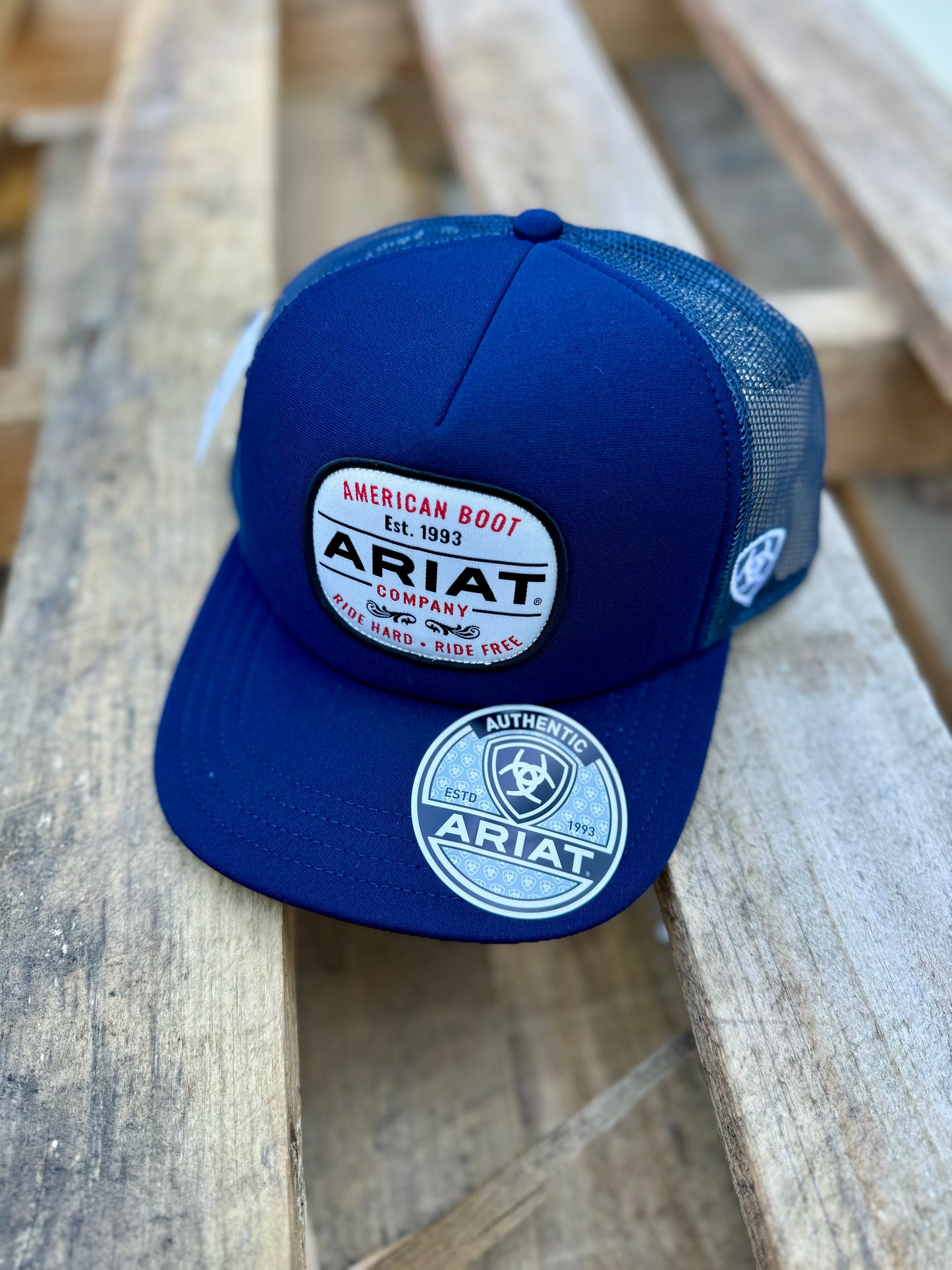 A300091103 Ariat American Boot Co. Snap Back Cap