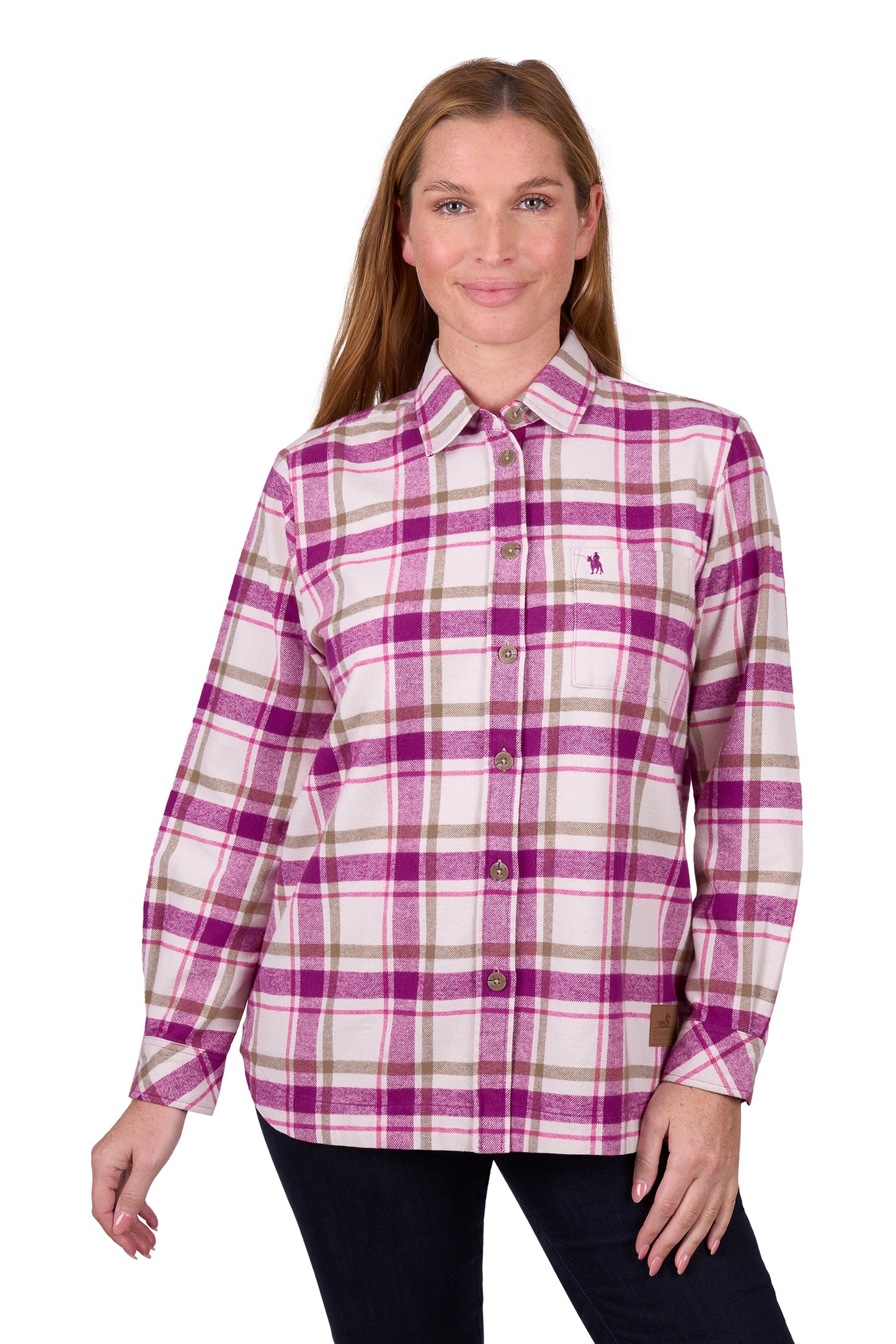 D5W2104078 Dux-Bax Women's Selina LS Shirt