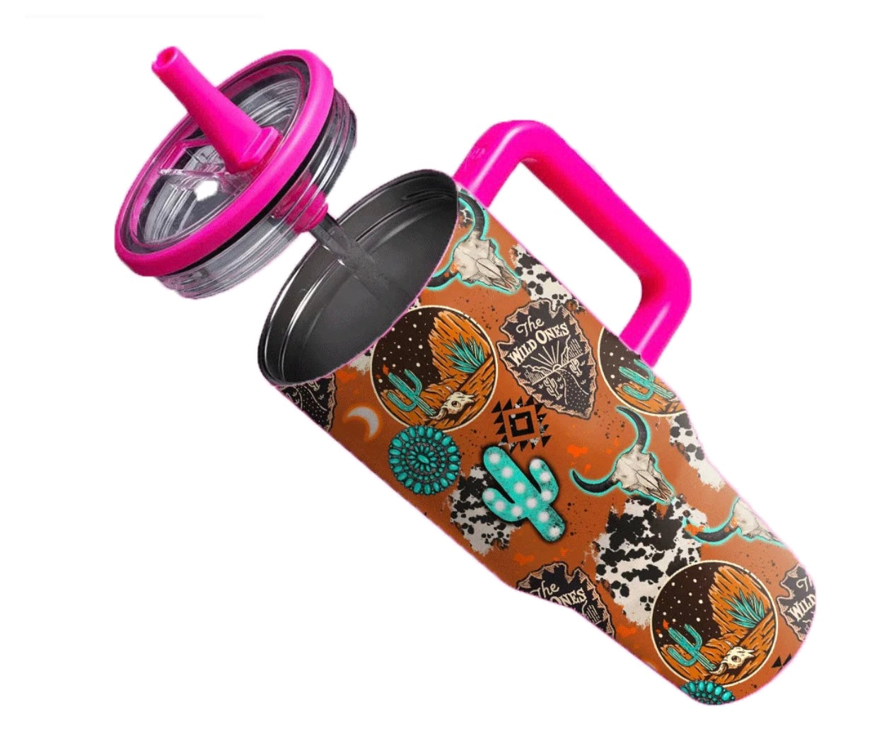 USTUMB23 Western Boho Tumbler Stardust