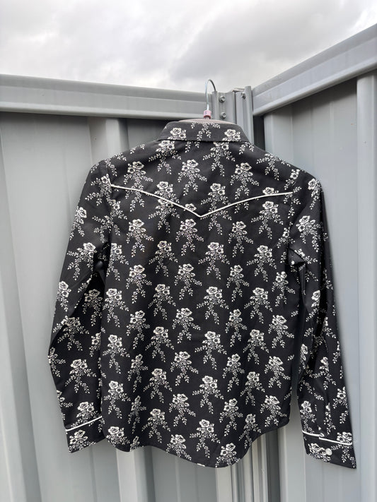 1-80-086-705 Roper Girl's LS Shirt