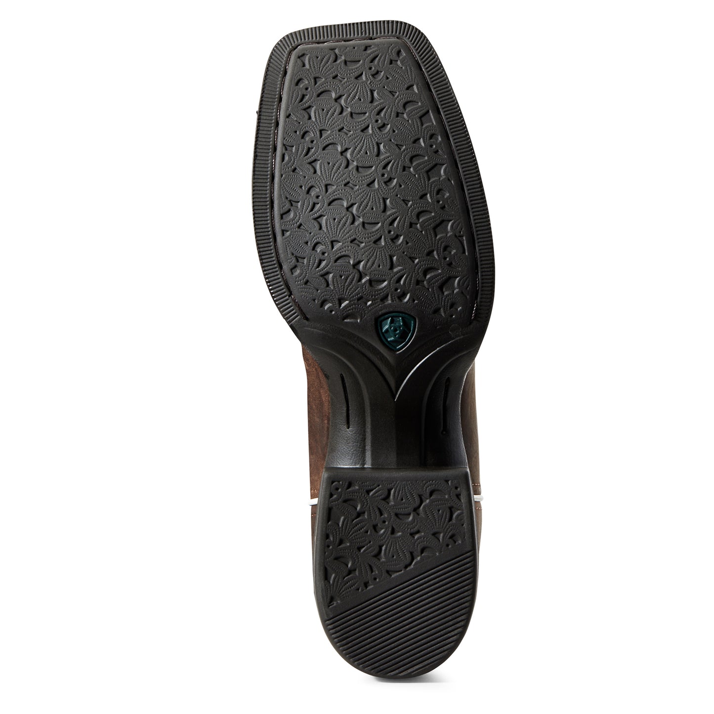 10029751 Ariat Women's Round Up Ryder Sassy Brown/Miami Blue