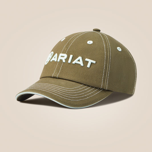 10043927 Ariat Unisex Team 2 Cap Beetle/Aqua Foam