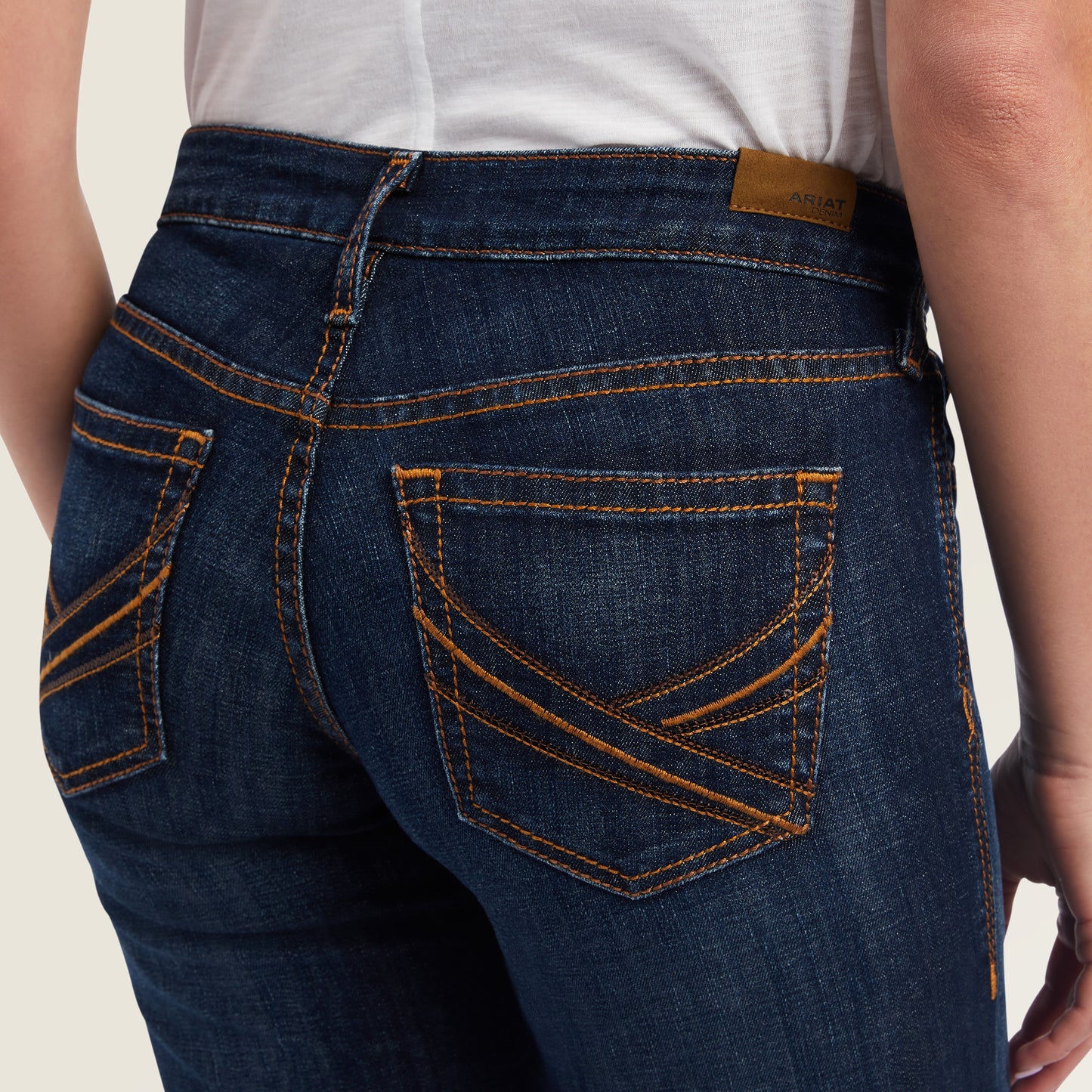 10042219 Ariat Wms Mid Rise Trouser Wide Leg Lexie Rascal