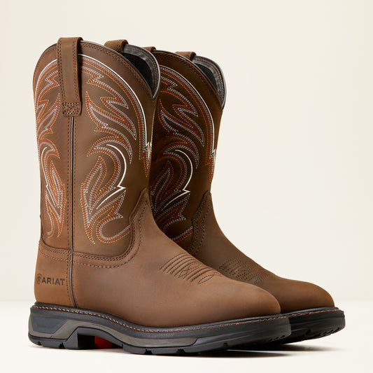 10045438 Ariat Mens Workhog XT Distressed Brown