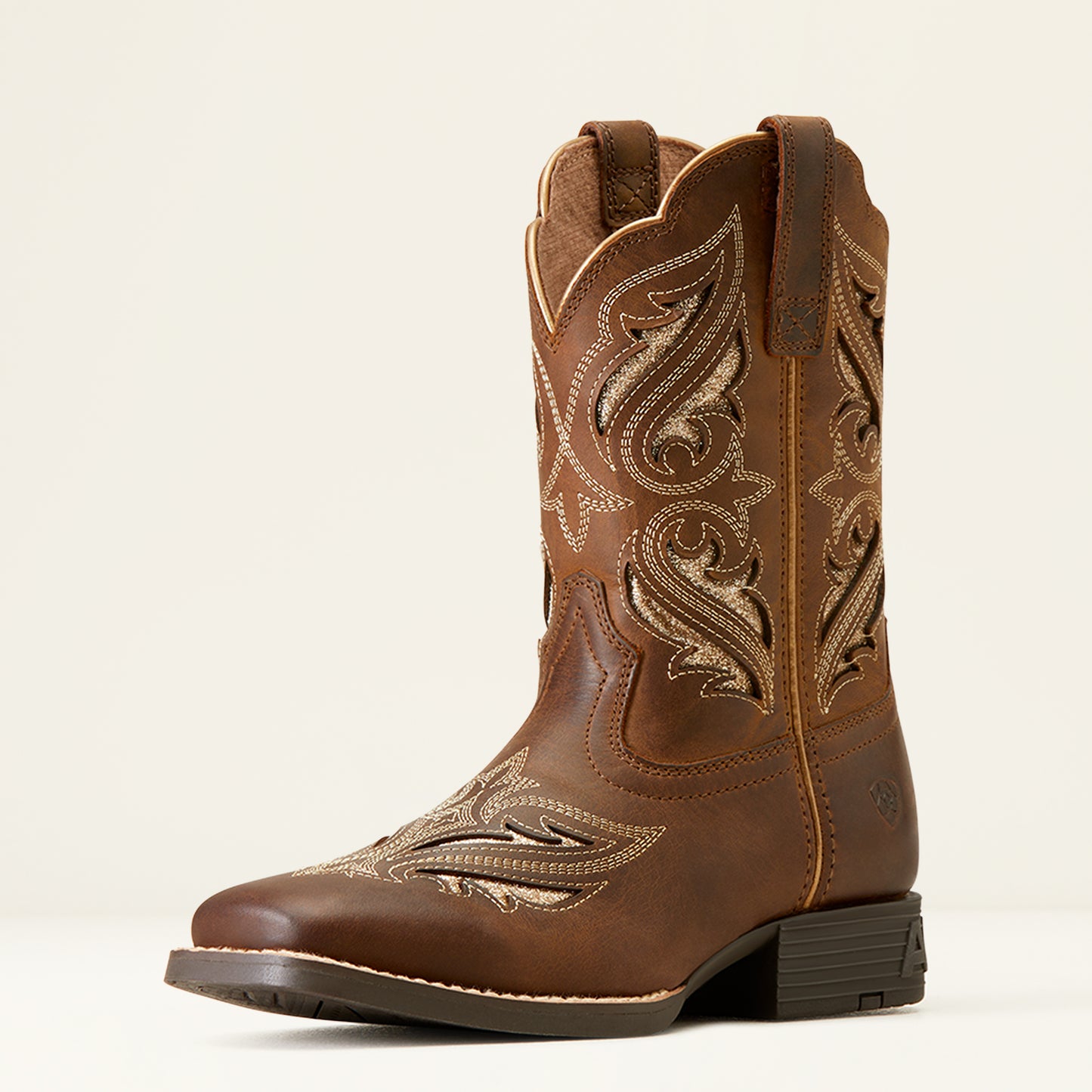 10046884 Ariat Kids Round Up Bliss Sassy Brown