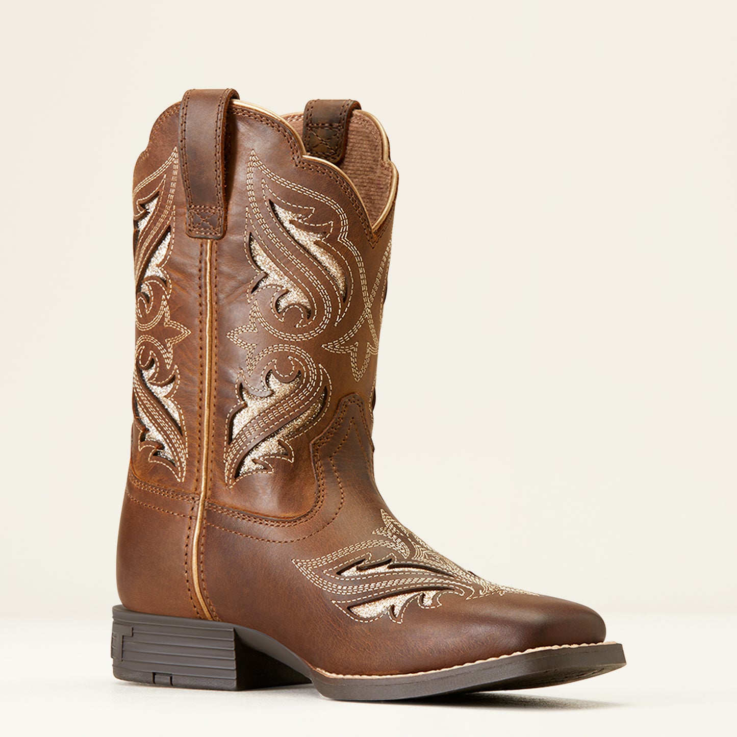10046884 Ariat Kids Round Up Bliss Sassy Brown