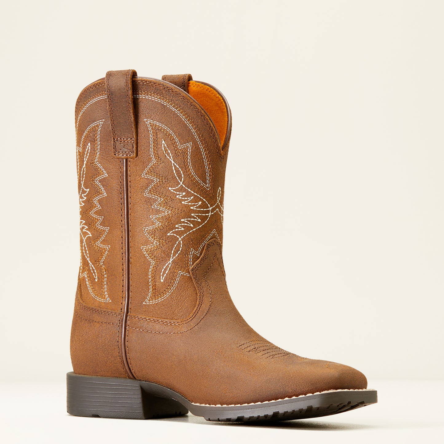 10047034 Ariat kids Hybrid Rancher Distressed Tan