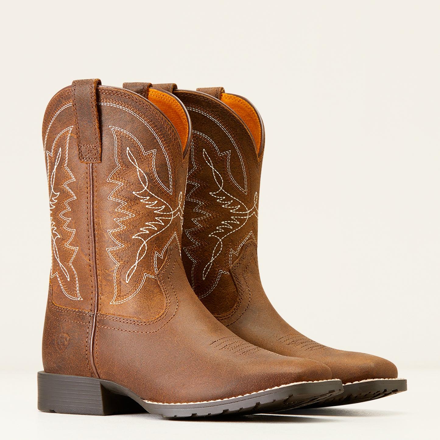 10047034 Ariat kids Hybrid Rancher Distressed Tan