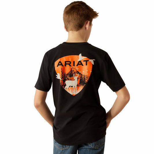 10054012 Ariat Boy's Outdoor Game T-Shirt