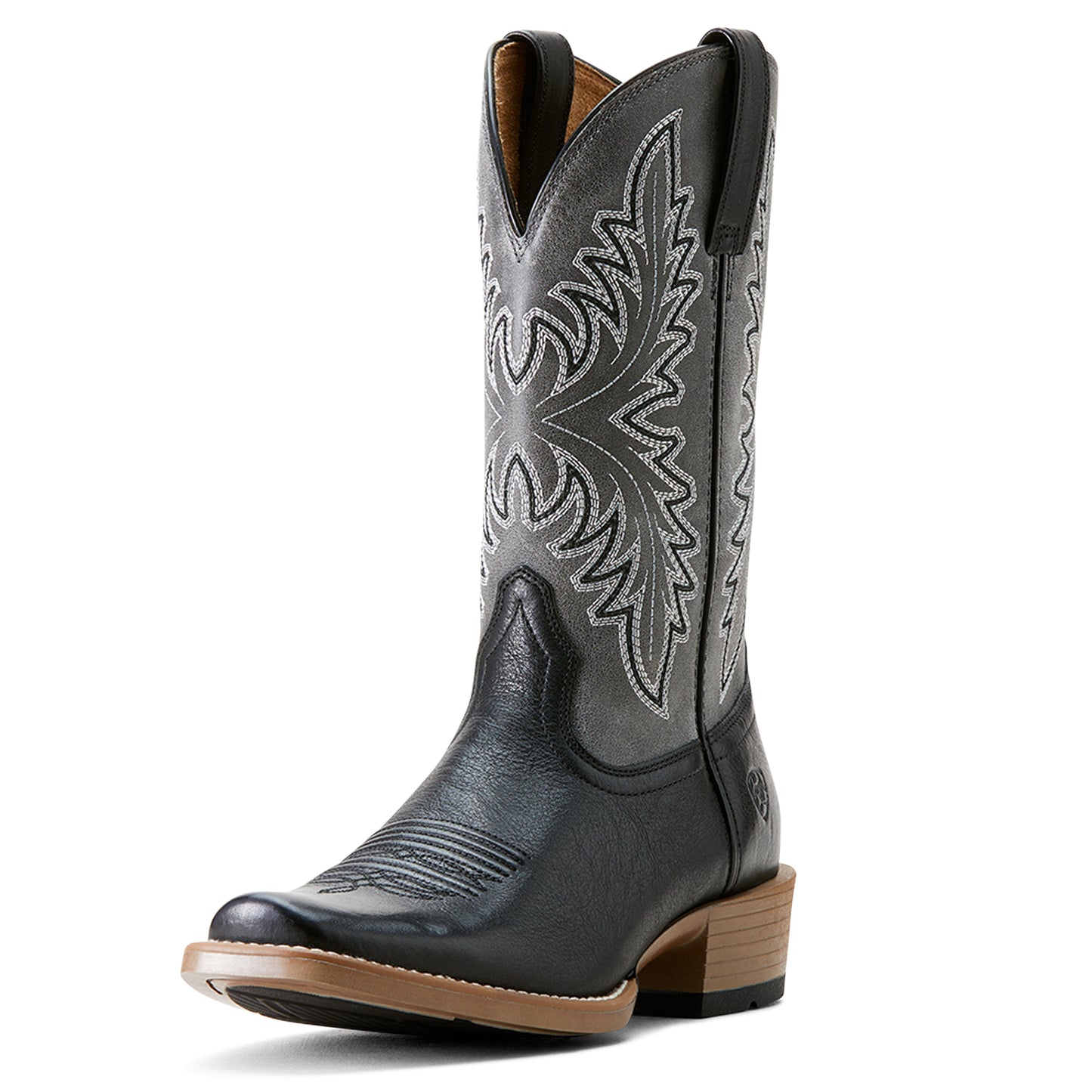 10053695 Ariat Men's Renegade Black Night/Titanium EE Wide