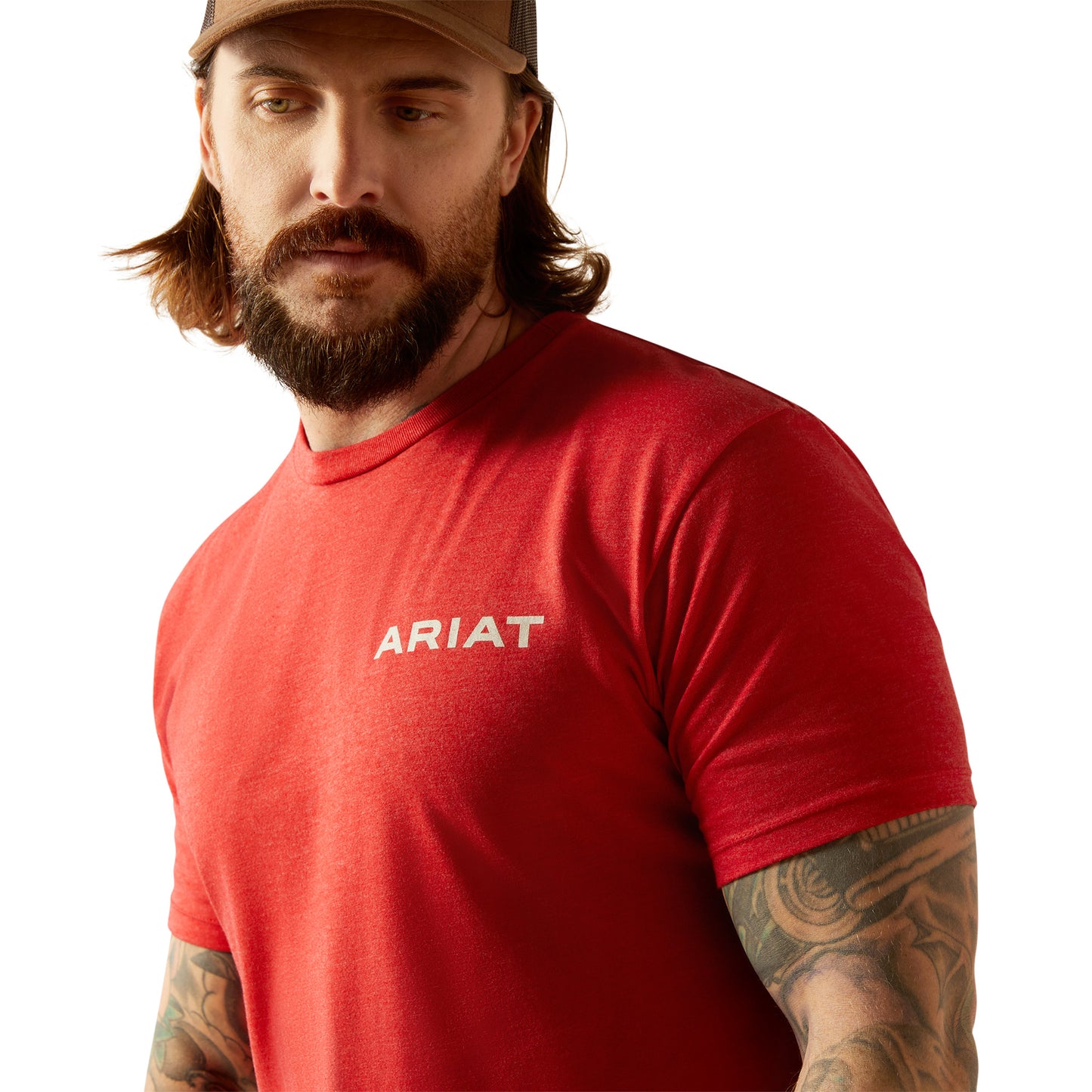 10053991 Ariat Men's Original Flag Scope T-Shirt