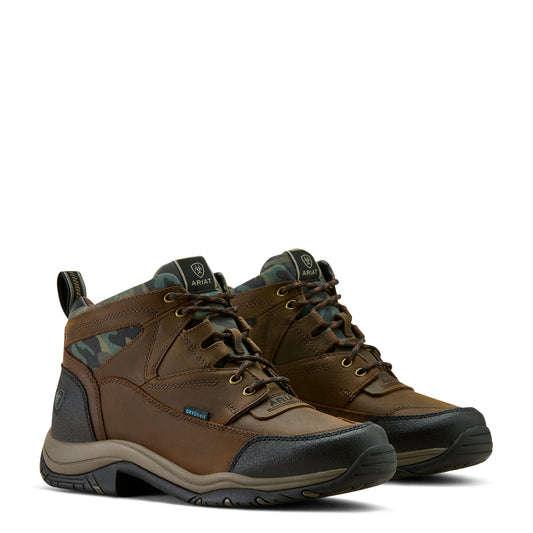 10064010 Ariat Men's Terrain H20 Dark Coffee/Camo Print