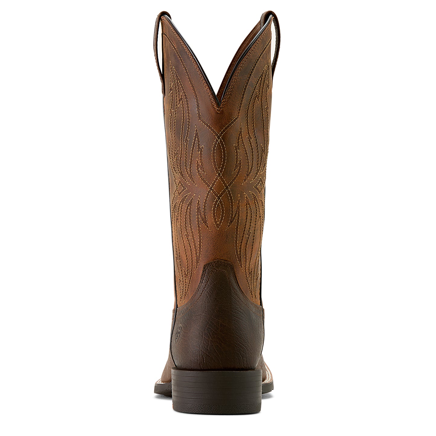 10063985 Ariat Men's Sport Rustler Toffee Hippo Print/Rich Oak