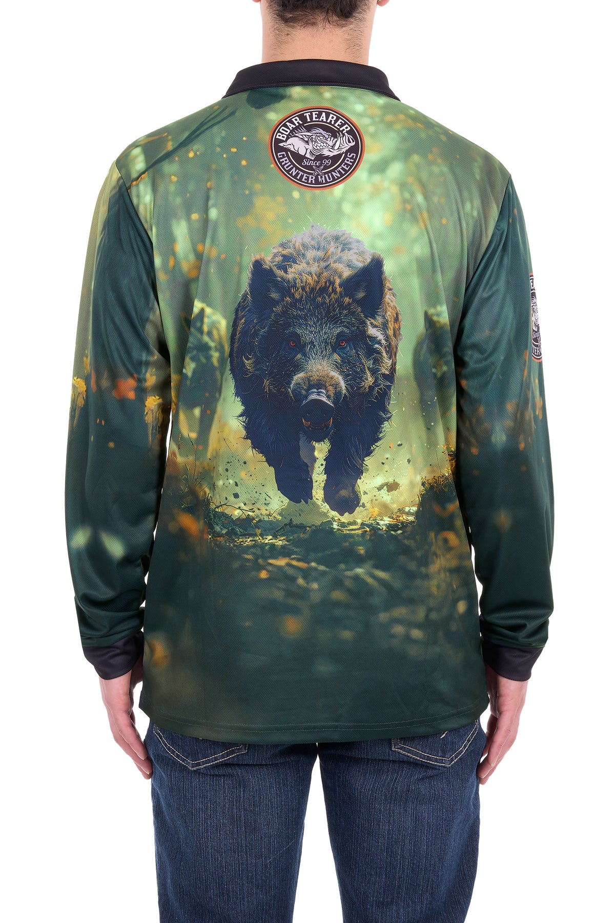 G6S1568034 Boar Tearer Men’s Gareth Long Sleeve Tee