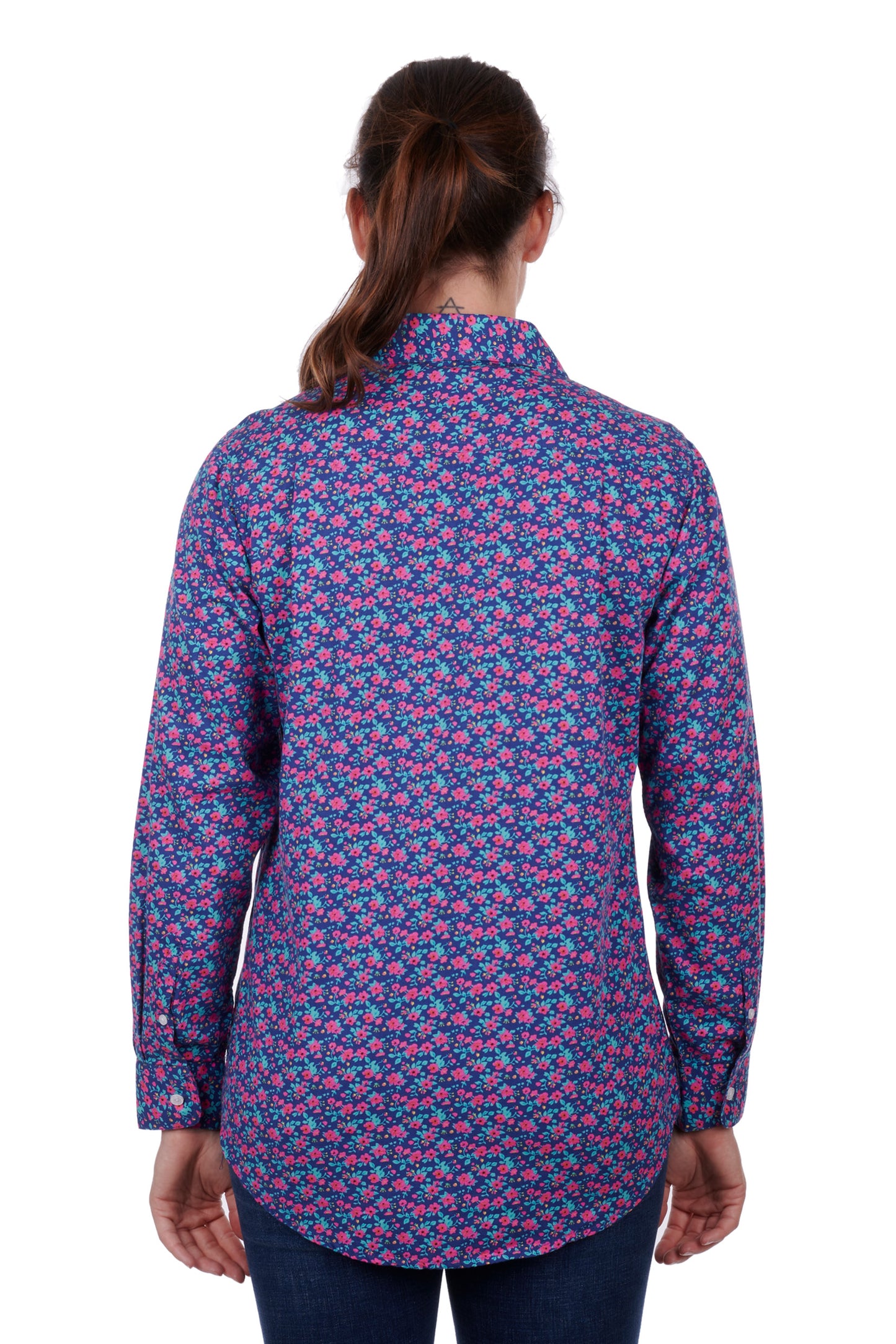 H3S2101151 Hard Slog Wms Bella LS Shirt