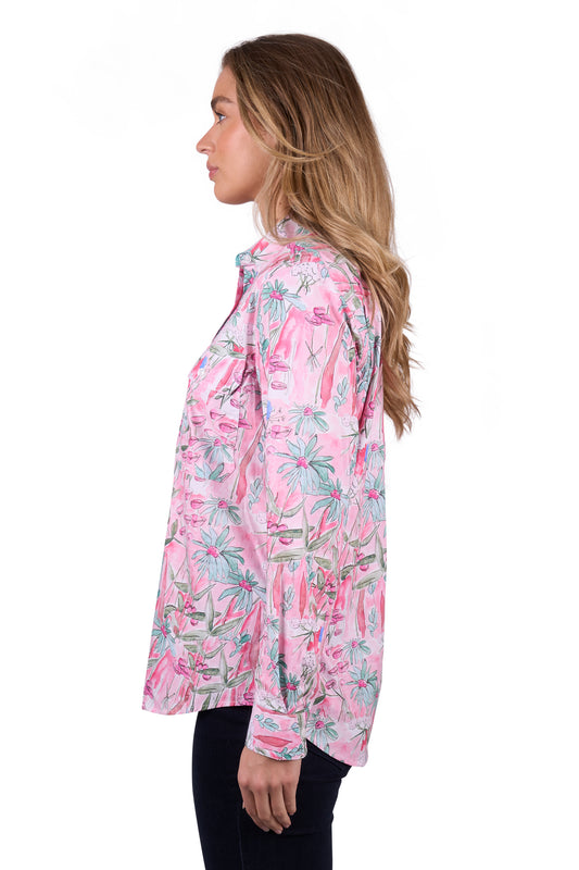 H5W2101183 Hard Slog Women's Mill 1/2 PLKT LS Shirt