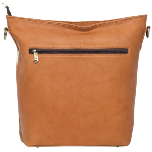 B71057 Hide Hamburg Crossbody Tan