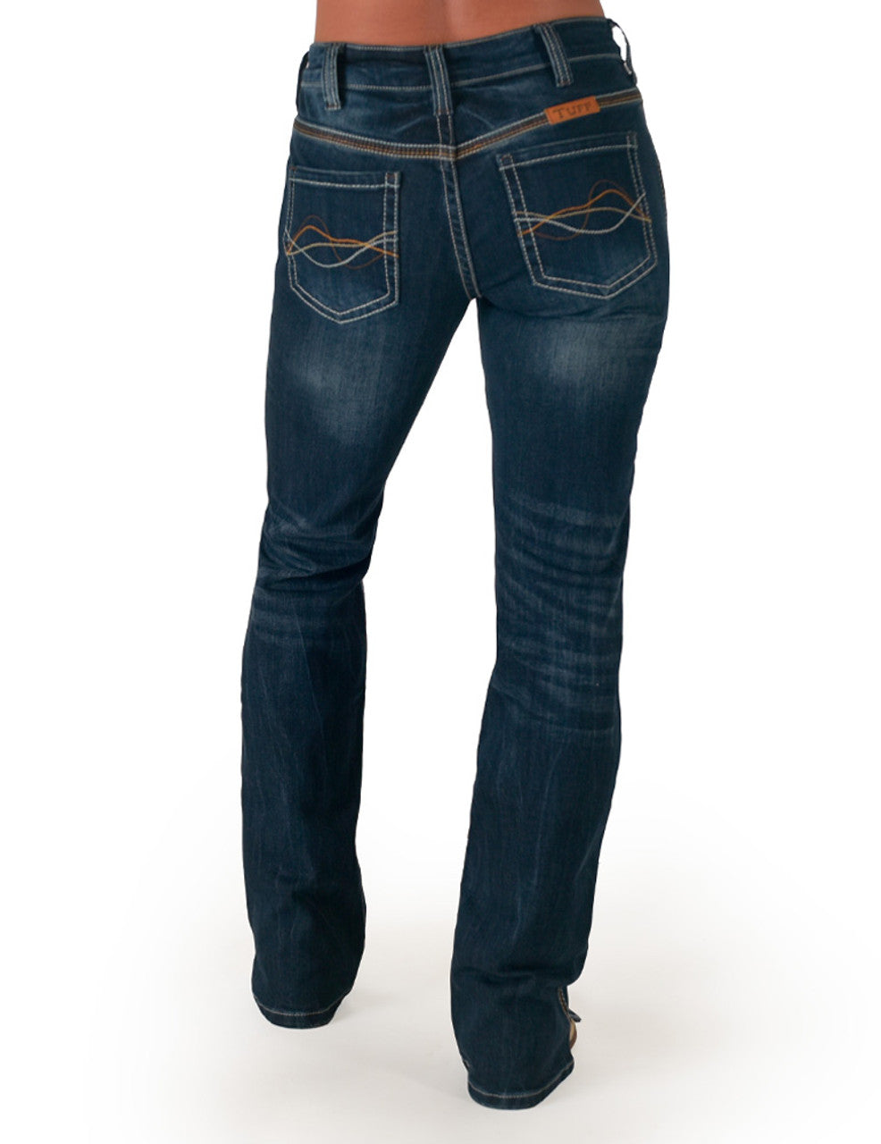 C01-JCONQU Cowgirl Tuff Women's Conqueror Jean 33 Leg