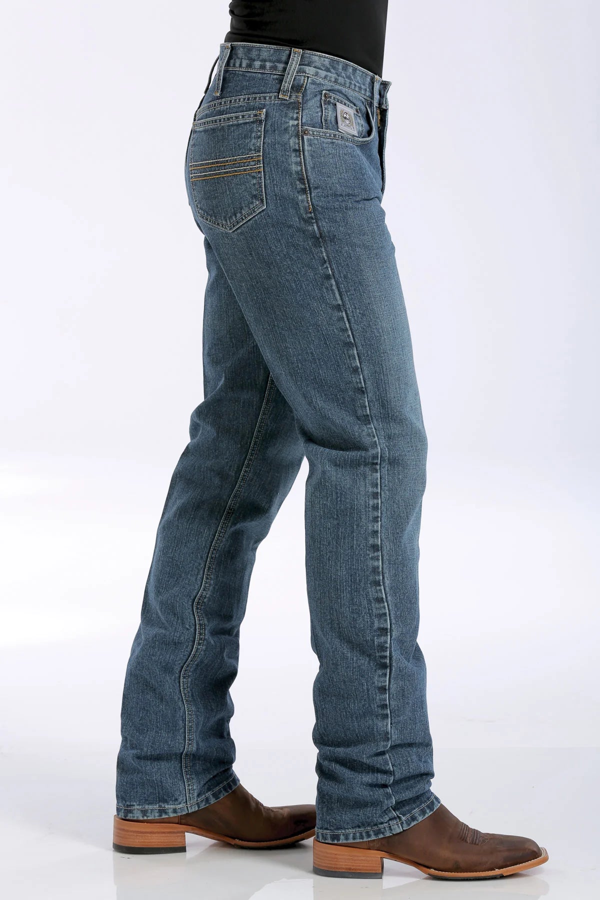 MB98034001IND Cinch Silver Dark label Medium Stonewash
