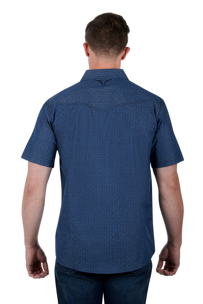 P3S1102755 Pure Western Men's Steve SS Shirt